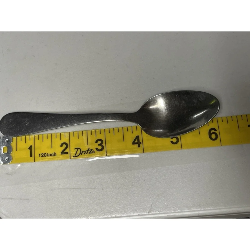 Vintage Royal US‎ Stainless Steel Military Serving Spoon RARE